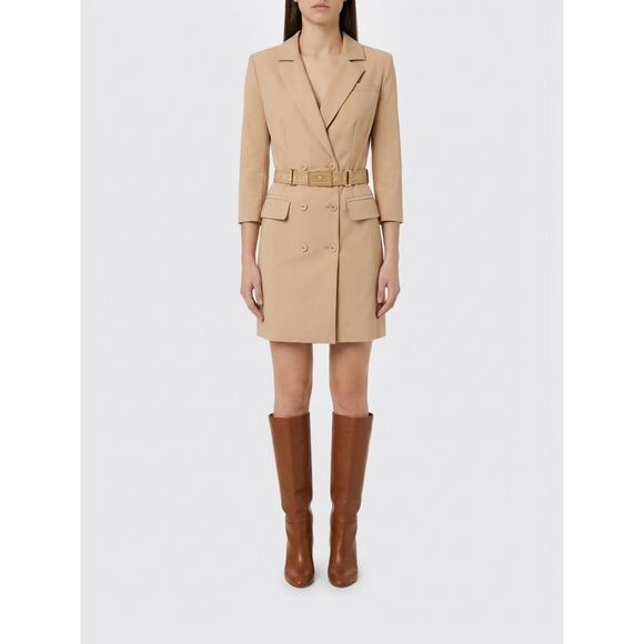 Elisabetta Franchi Dress Woman Brown